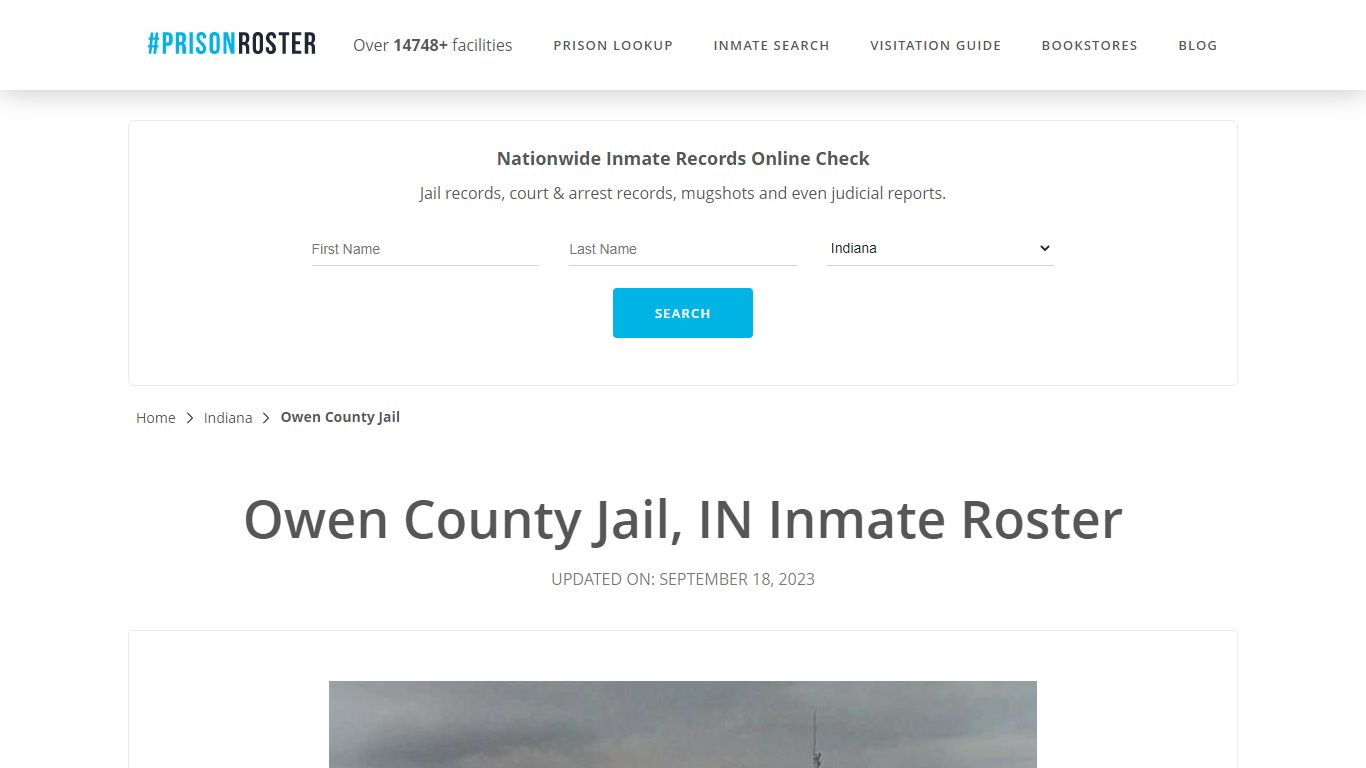 Owen County Jail, IN Inmate Roster - Prisonroster