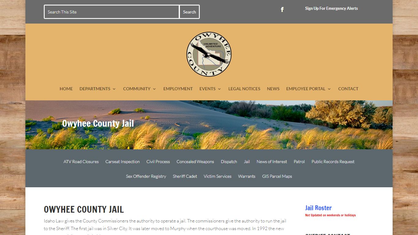 Jail - Owyhee County Idaho