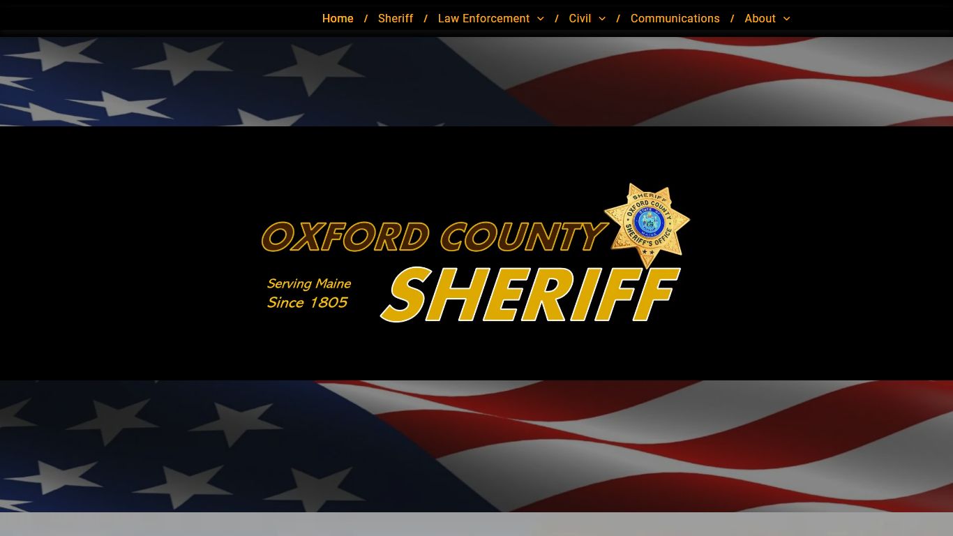 Oxford County Sheriff's Office