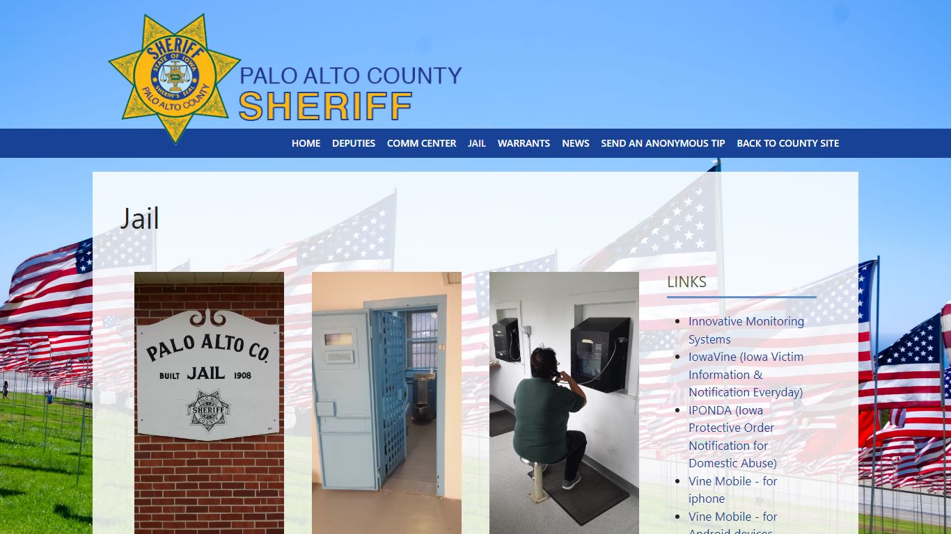 Jail - Palo Alto County Sheriff