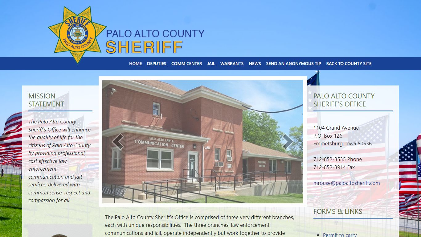 Home - Palo Alto County Sheriff