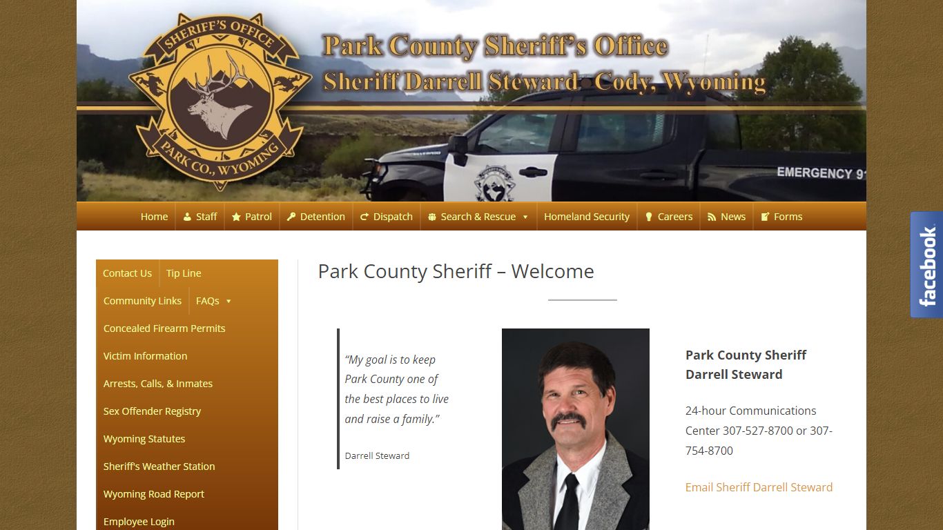 Park County Sheriff – Cody, Wyoming