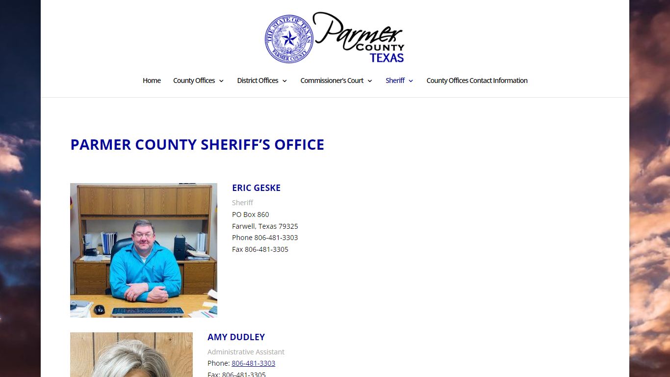 Sheriff - Parmer County