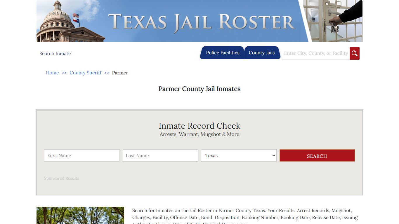 Parmer County Jail Inmates | Jail Roster Search