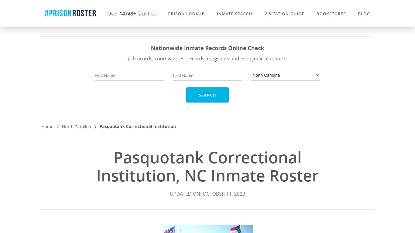 Pasquotank Correctional Institution, NC Inmate Roster - Prisonroster
