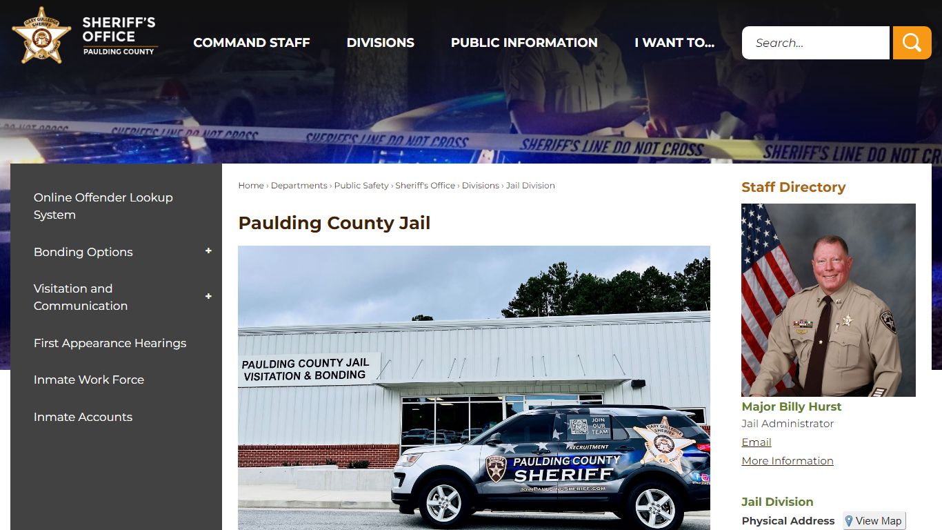Paulding County Jail | Paulding County, GA