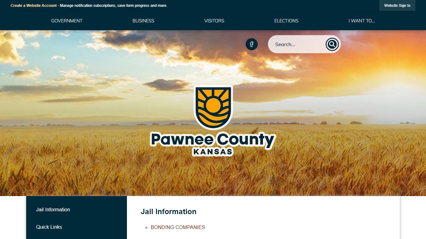 Jail Information | Pawnee County, KS