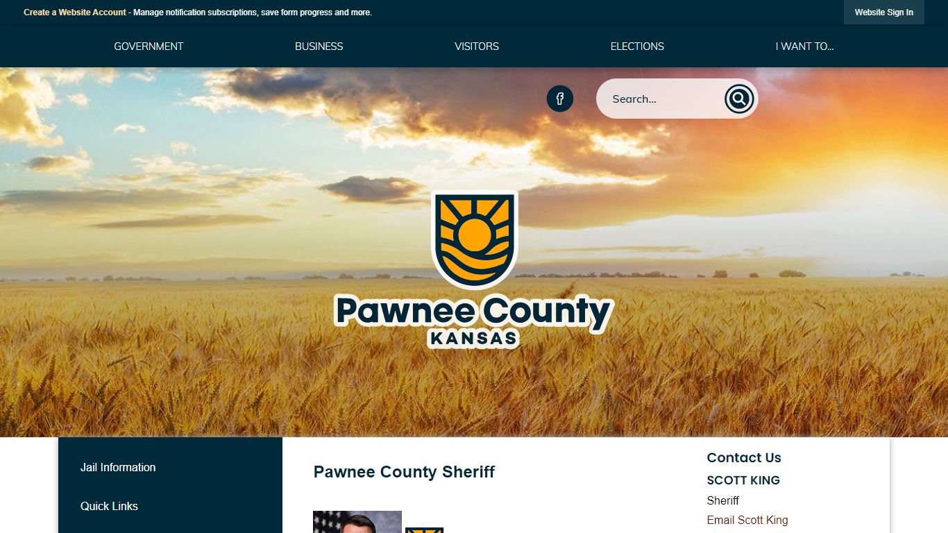 Pawnee County Sheriff | Pawnee County, KS