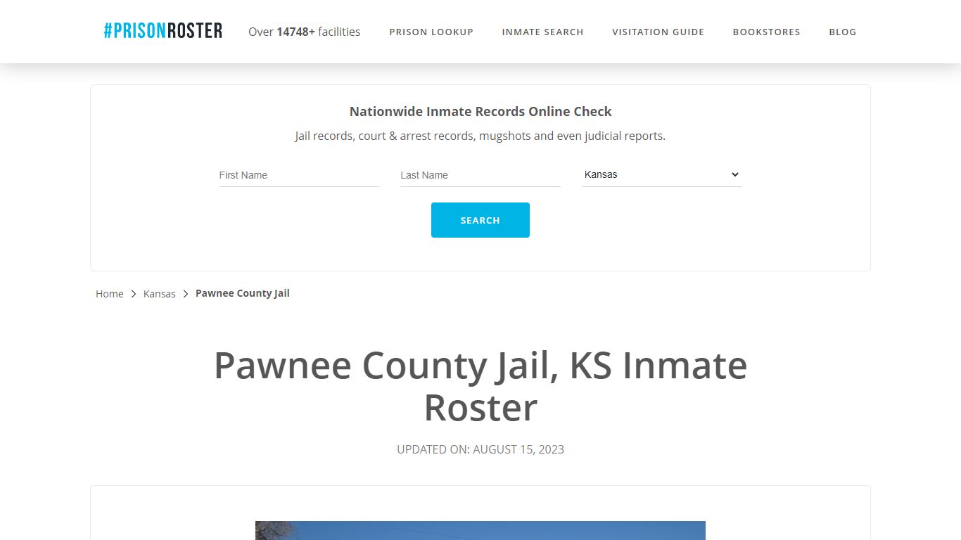 Pawnee County Jail, KS Inmate Roster - Prisonroster