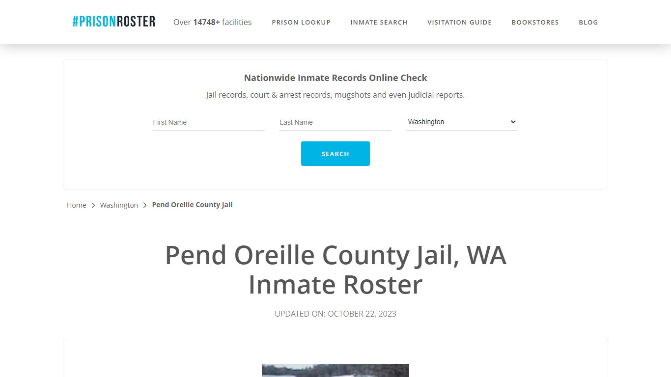 Pend Oreille County Jail, WA Inmate Roster - Prisonroster