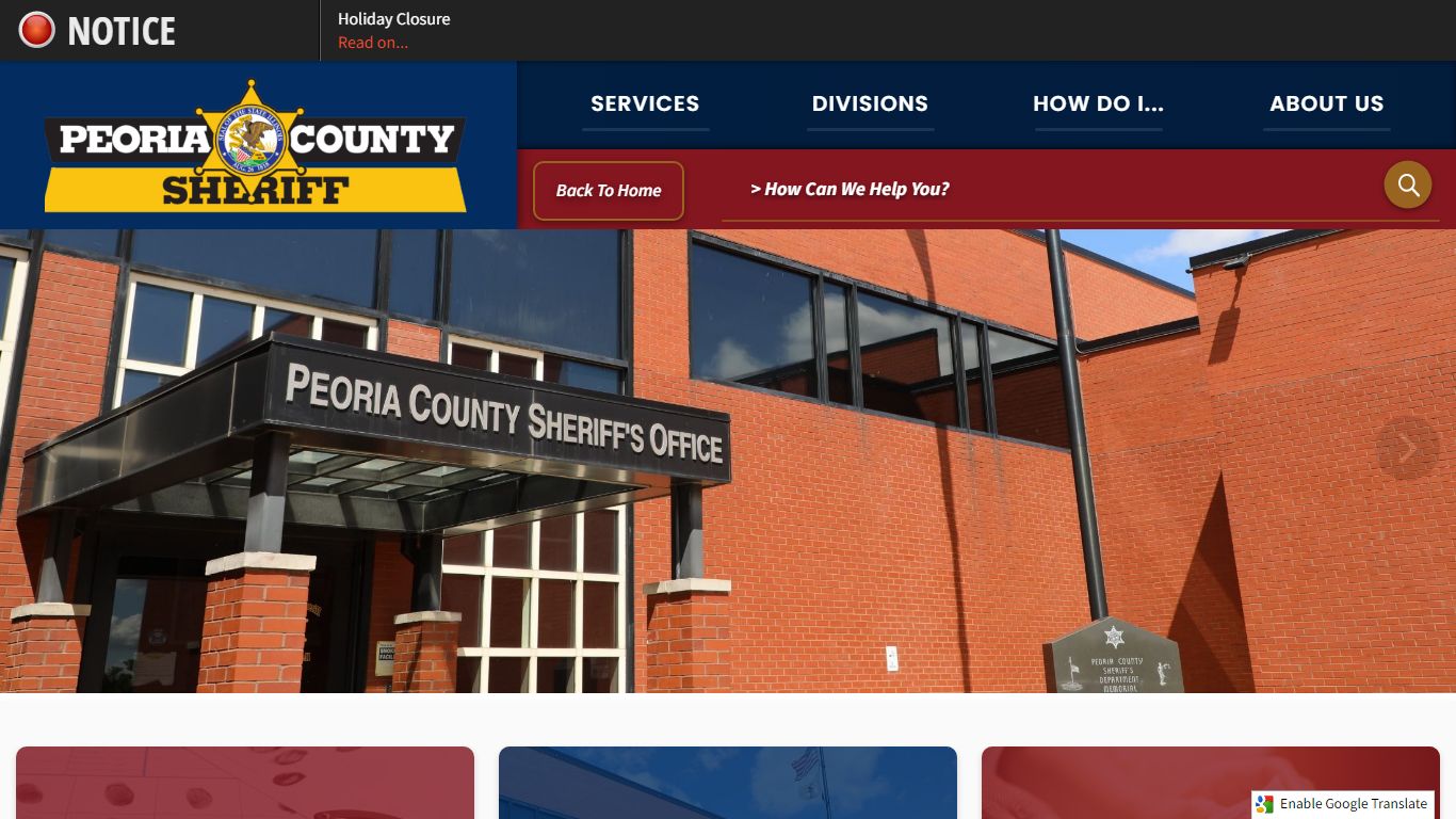 Sheriff | Peoria County, IL