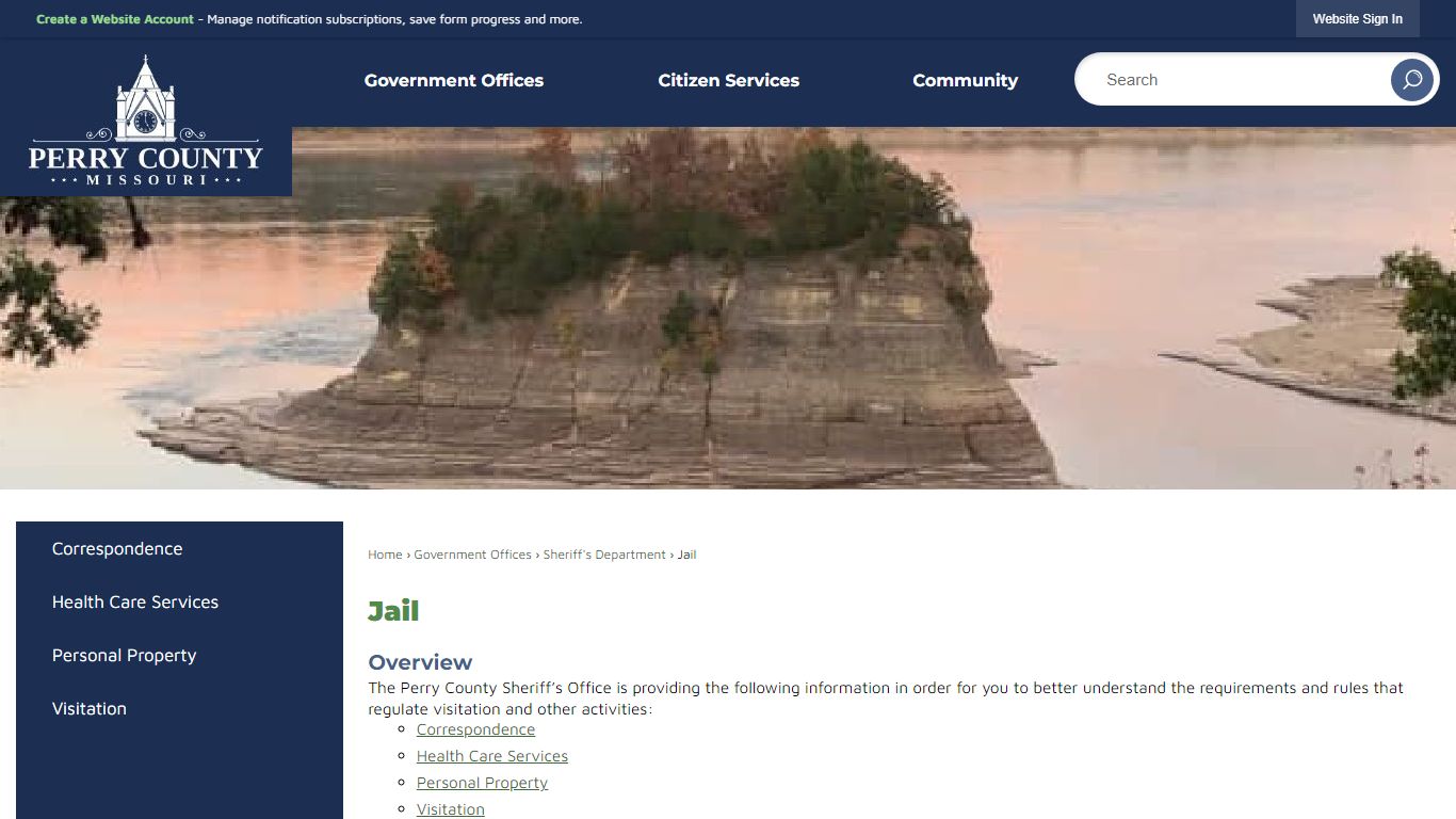 Jail | Perry County, MO - Official Website