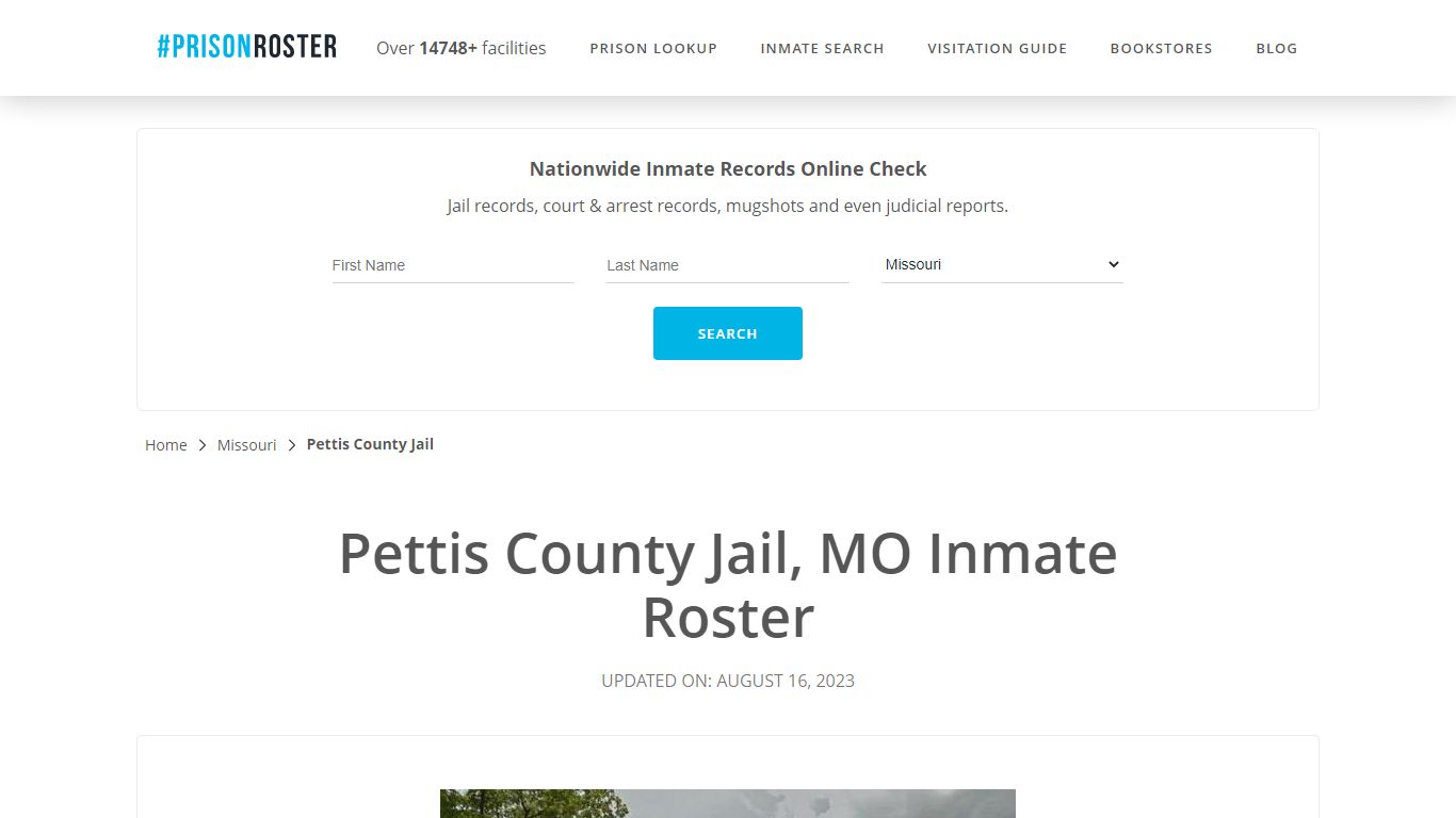 Pettis County Jail, MO Inmate Roster - Prisonroster