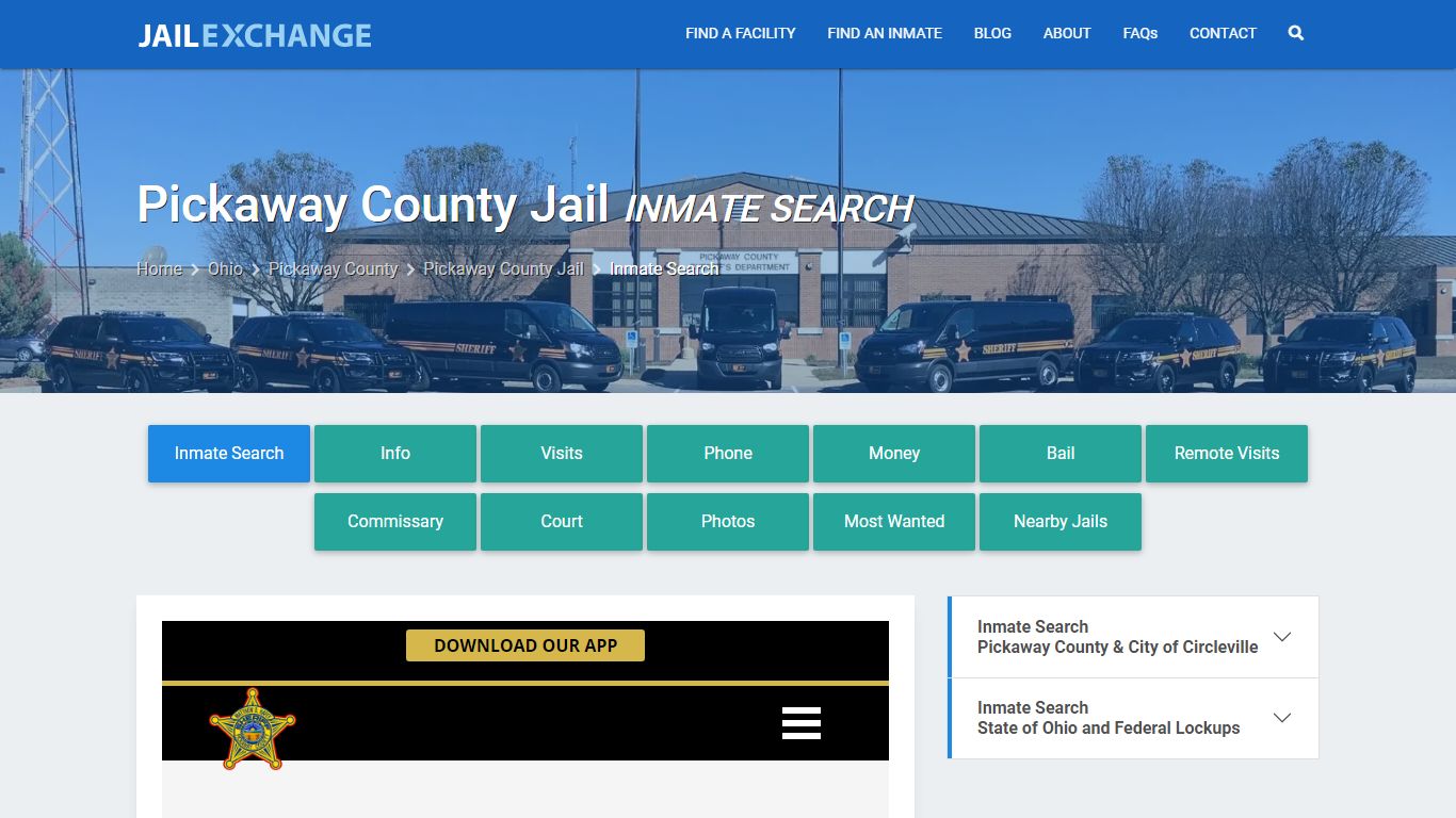 Pickaway County Jail Inmate Search - Jail Exchange
