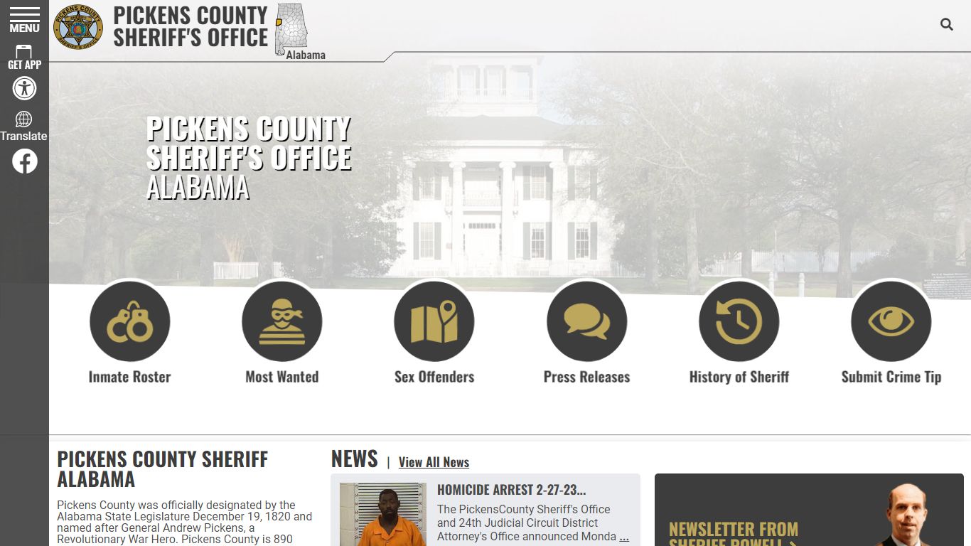 Pickens County Alabama Sheriff's Office
