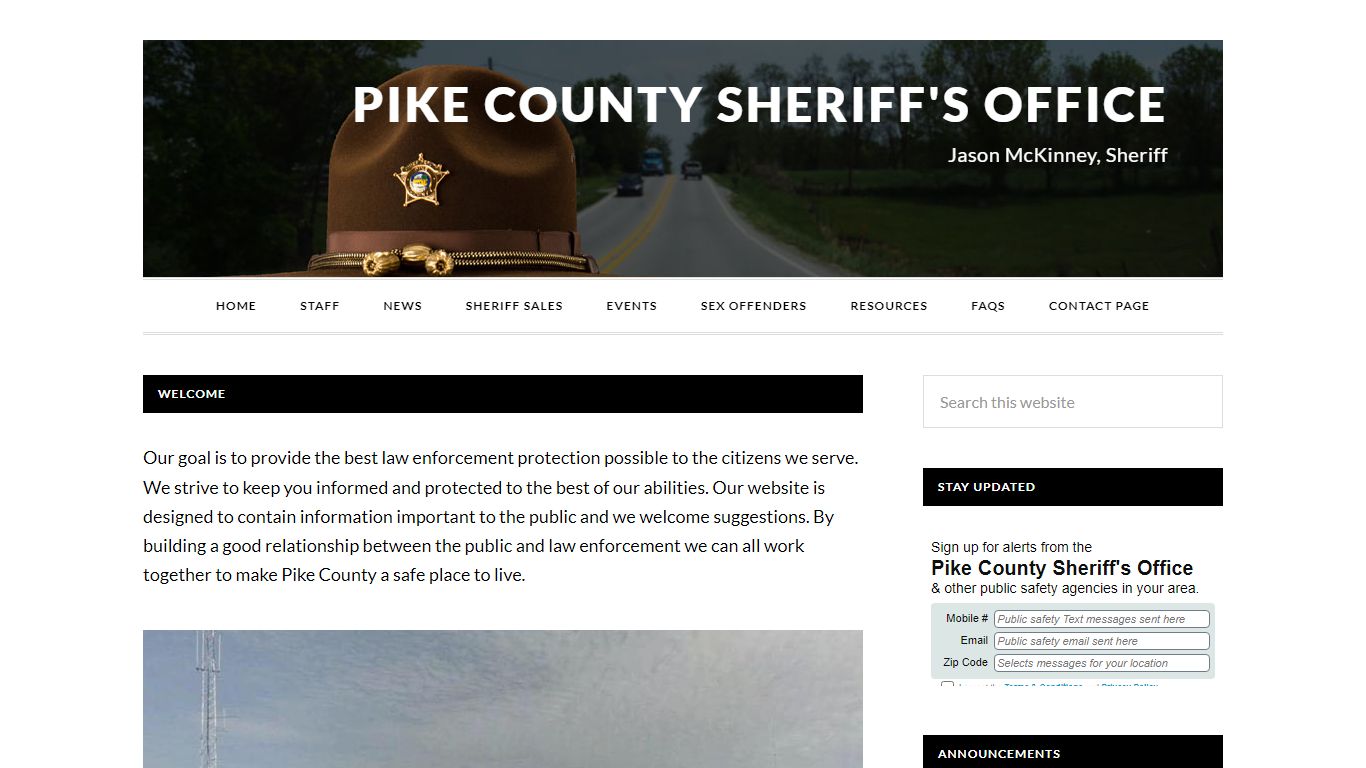 Pike County Sheriff's Office – Jason McKinney, Sheriff