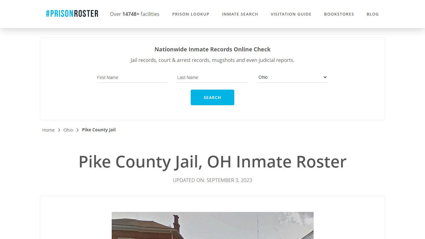 Pike County Jail, OH Inmate Roster - Prisonroster