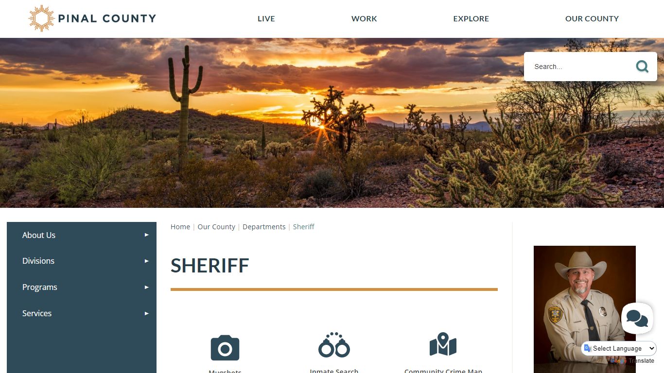 Sheriff | Pinal County, AZ