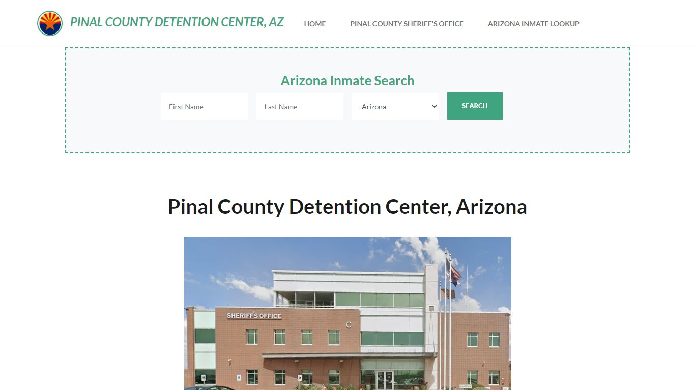 Pinal County Detention Center, AZ Inmate Roster, Offender Search