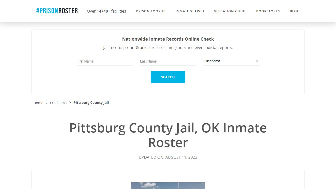Pittsburg County Jail, OK Inmate Roster - Prisonroster