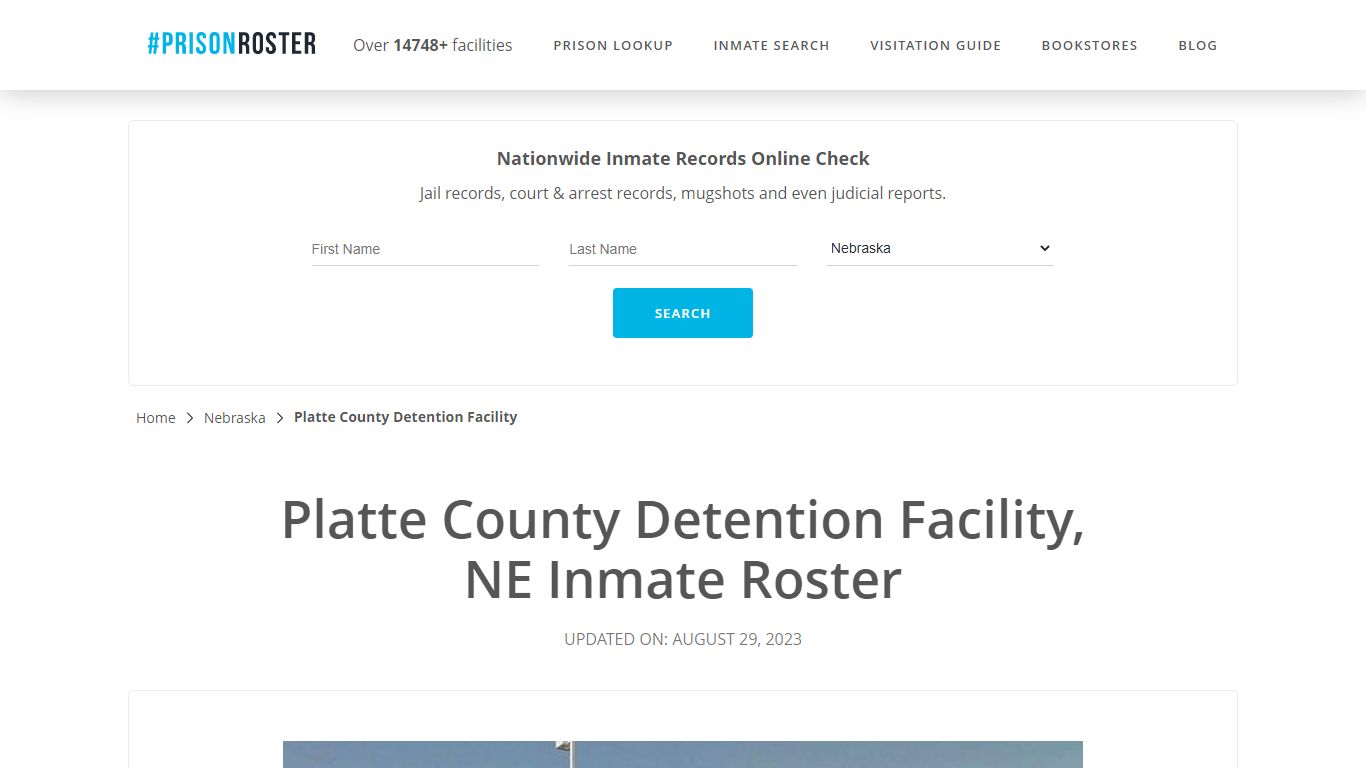 Platte County Detention Facility, NE Inmate Roster - Prisonroster