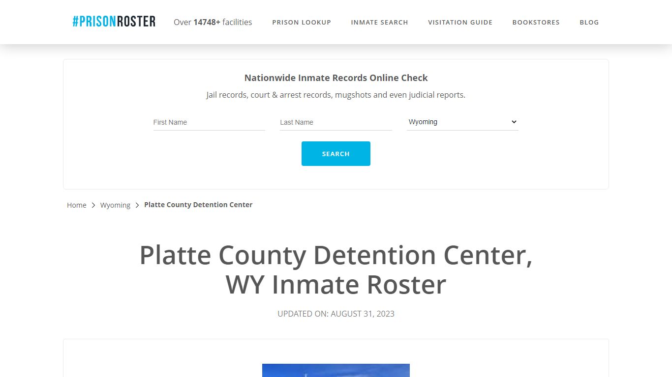 Platte County Detention Center, WY Inmate Roster - Prisonroster