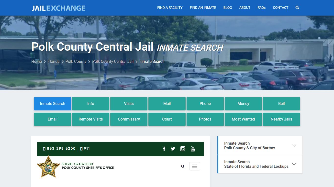 Polk County Central Jail Inmate Search - Jail Exchange
