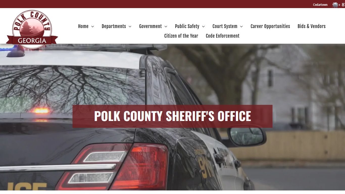Polk County Georgia - Sheriff's Department
