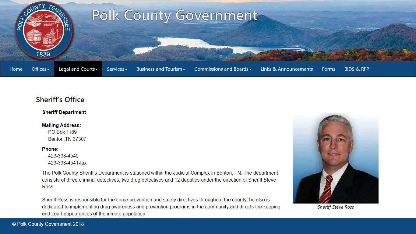Sherriff - Polk County Government