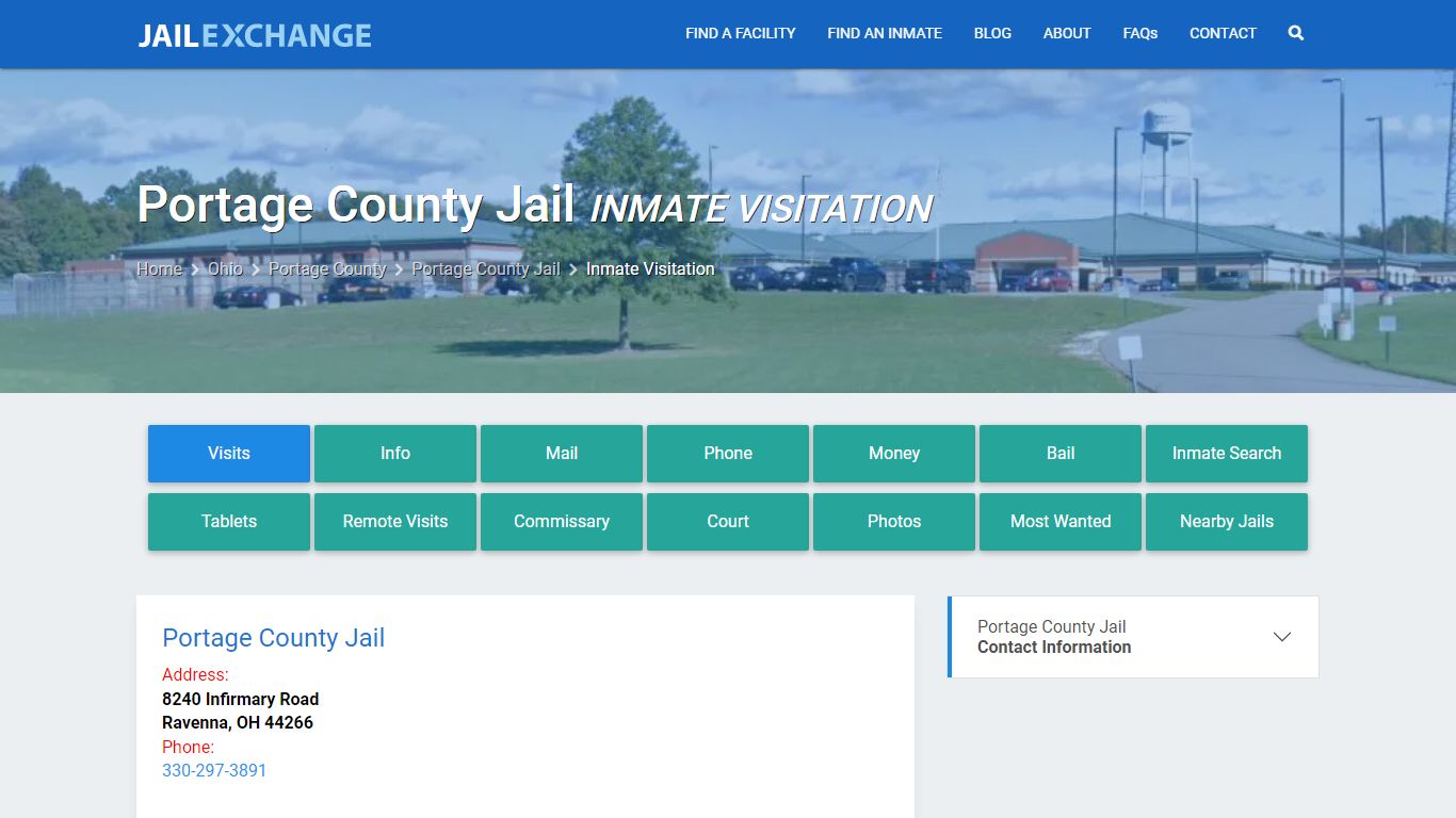 Portage County Jail Inmate Visitation - Jail Exchange