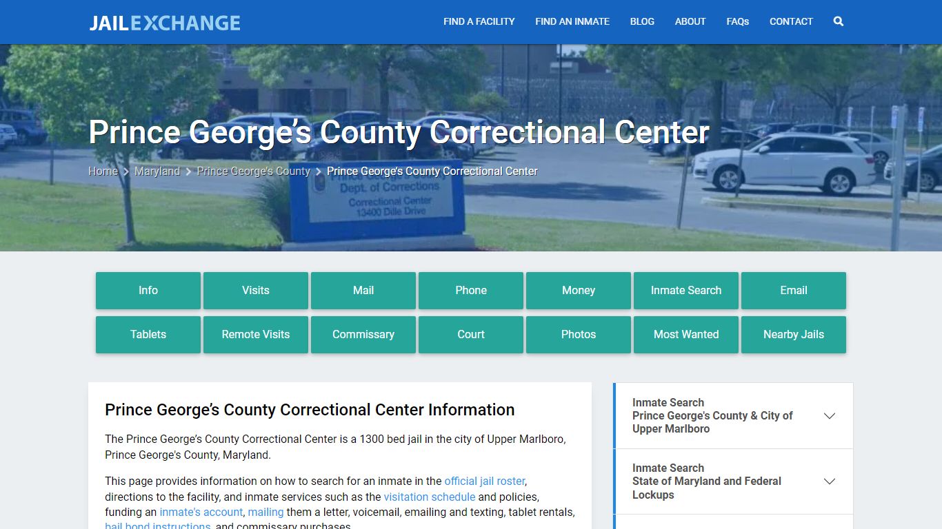 Prince George’s County Correctional Center - Jail Exchange