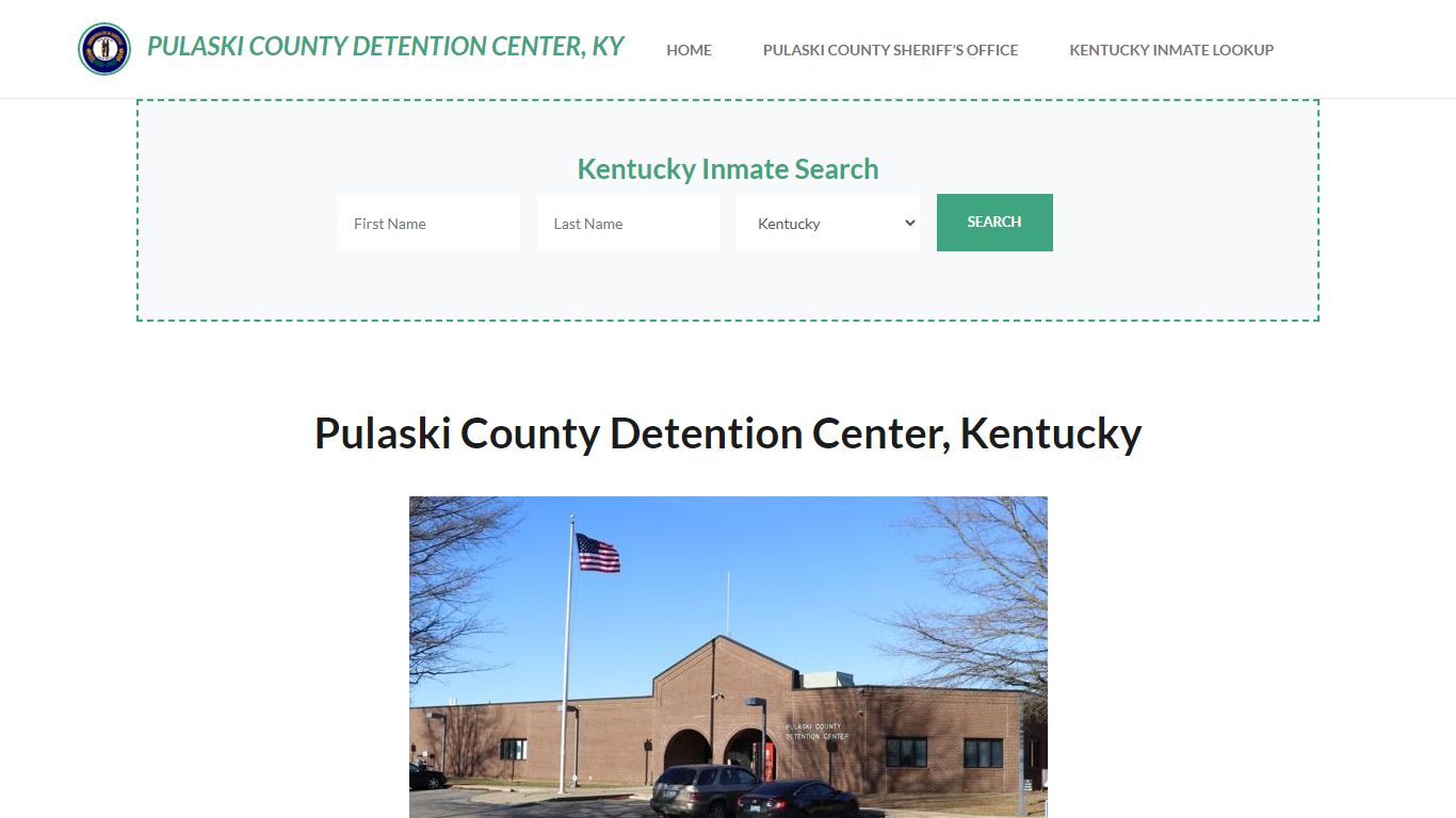 Pulaski County Detention Center, KY Inmate Roster, Offender Search