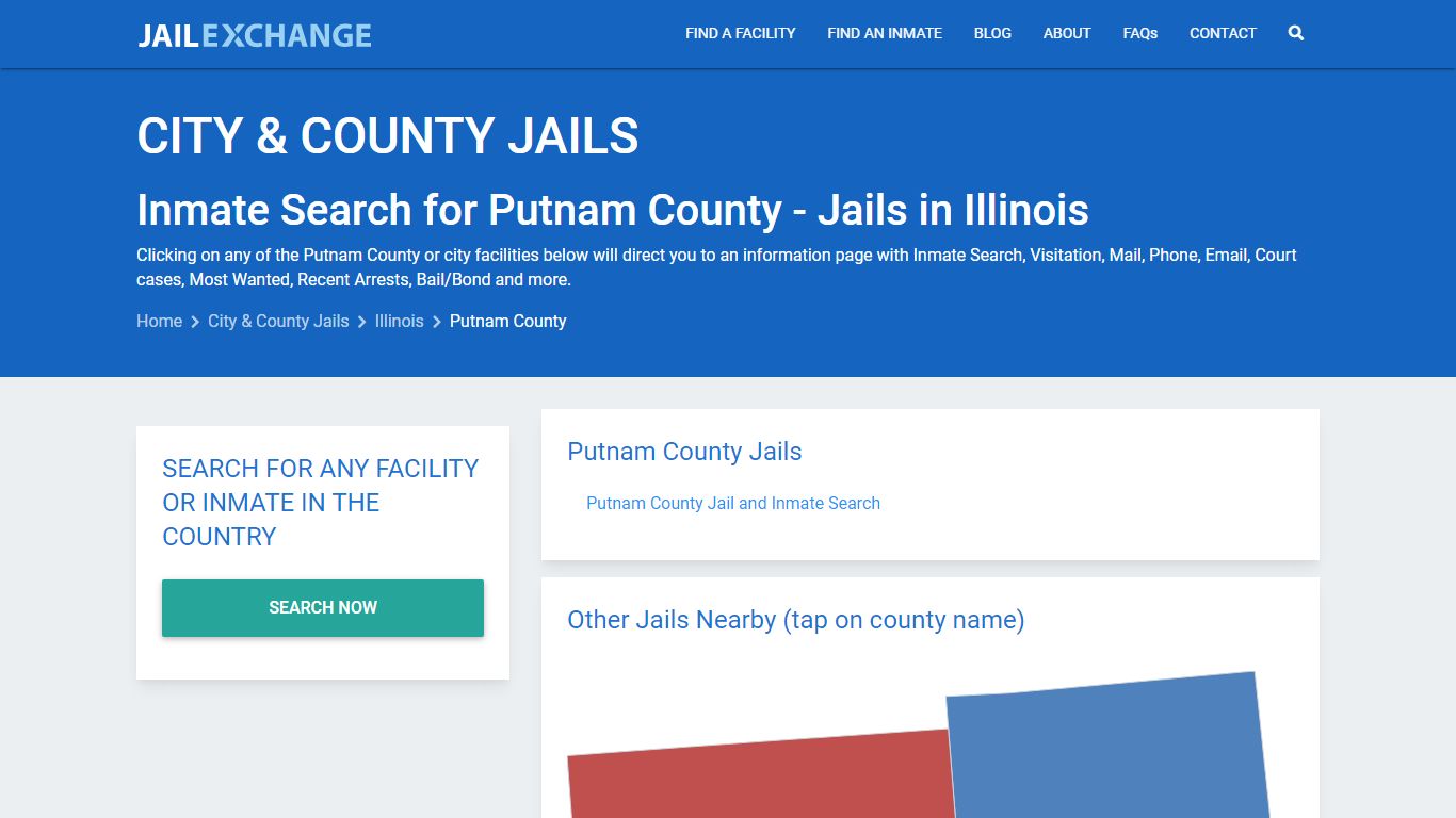 Inmate Search for Putnam County | Jails in Illinois - Jail Exchange