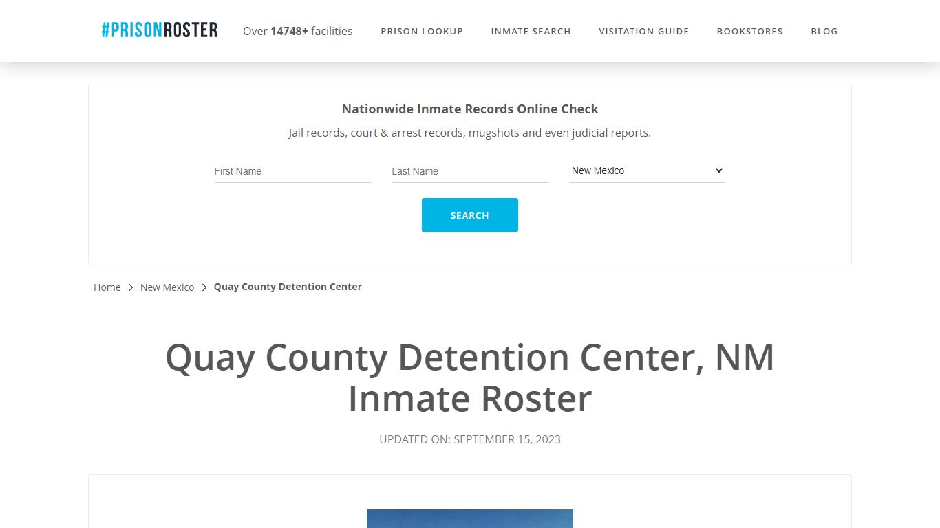 Quay County Detention Center, NM Inmate Roster - Prisonroster