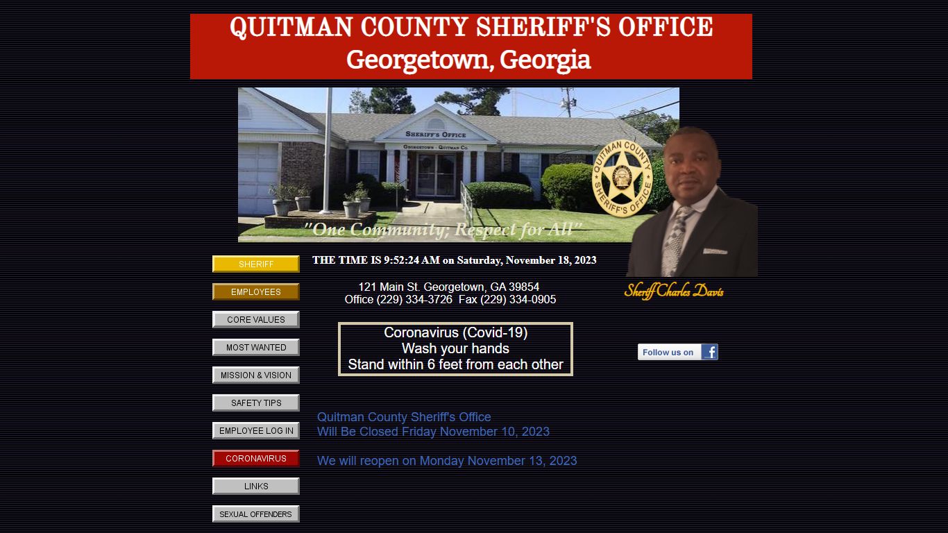 Quitman County Sheriff's Office | Quitman County Georgia