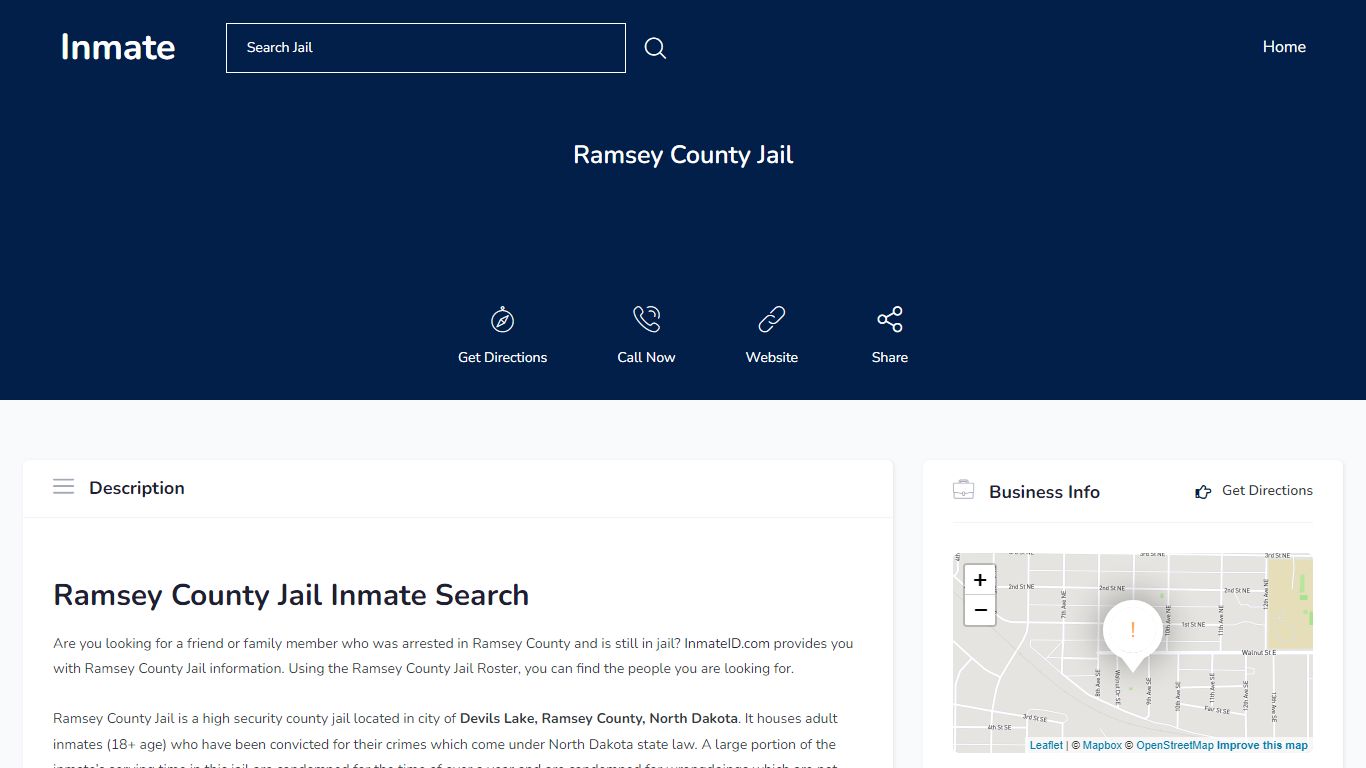 Ramsey County Jail Roster - Inmate Search