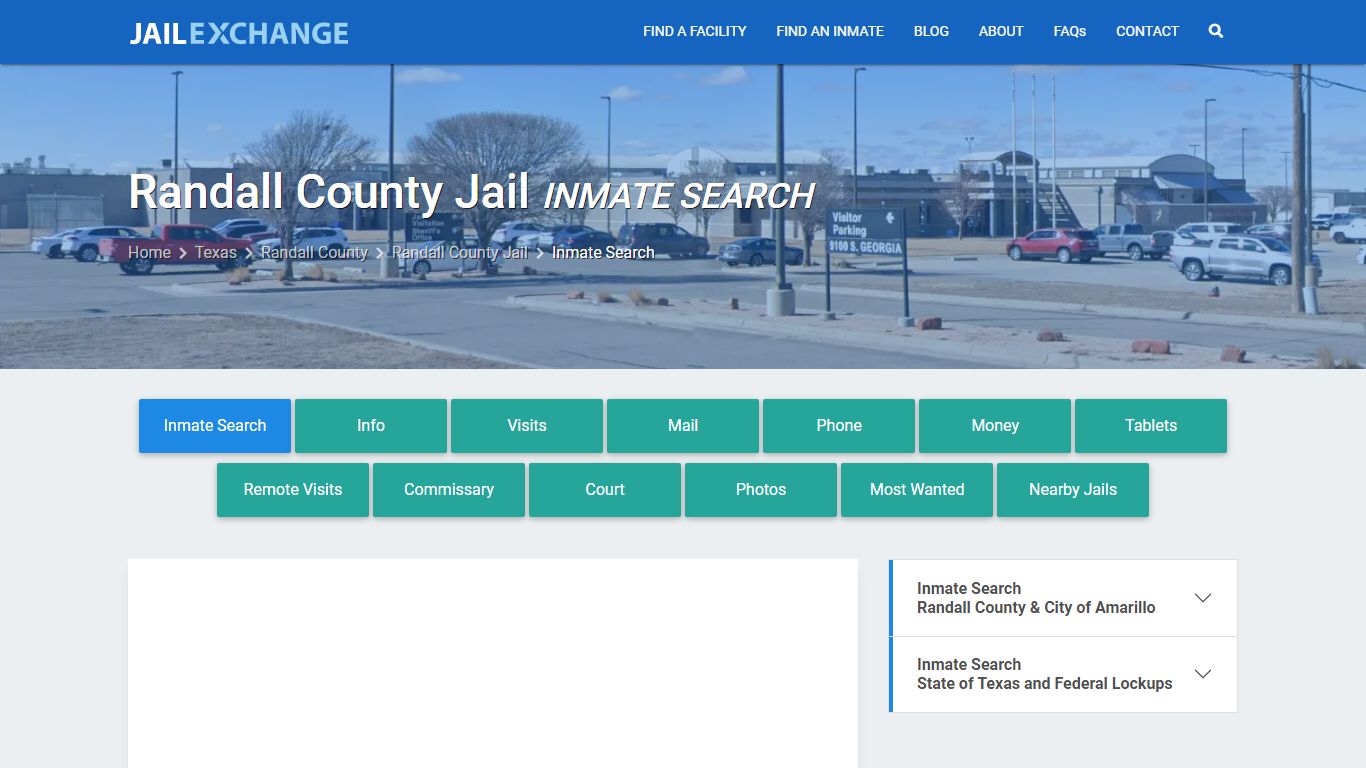 Inmate Search: Roster & Mugshots - Randall County Jail, TX