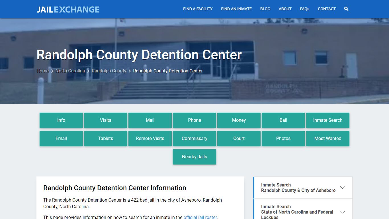 Randolph County Detention Center - Jail Exchange