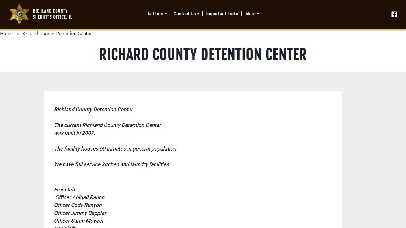 Richland County Sheriff’s Office IL