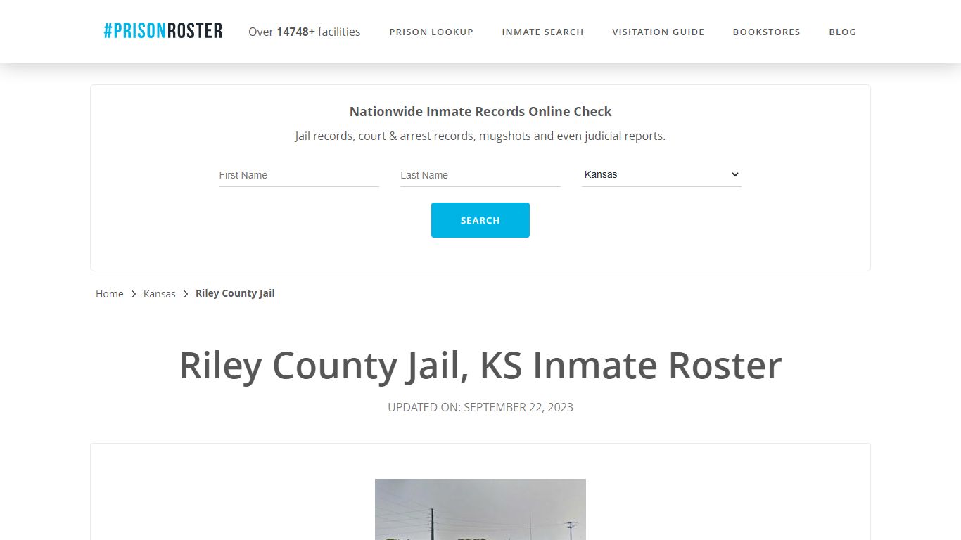 Riley County Jail, KS Inmate Roster - Prisonroster
