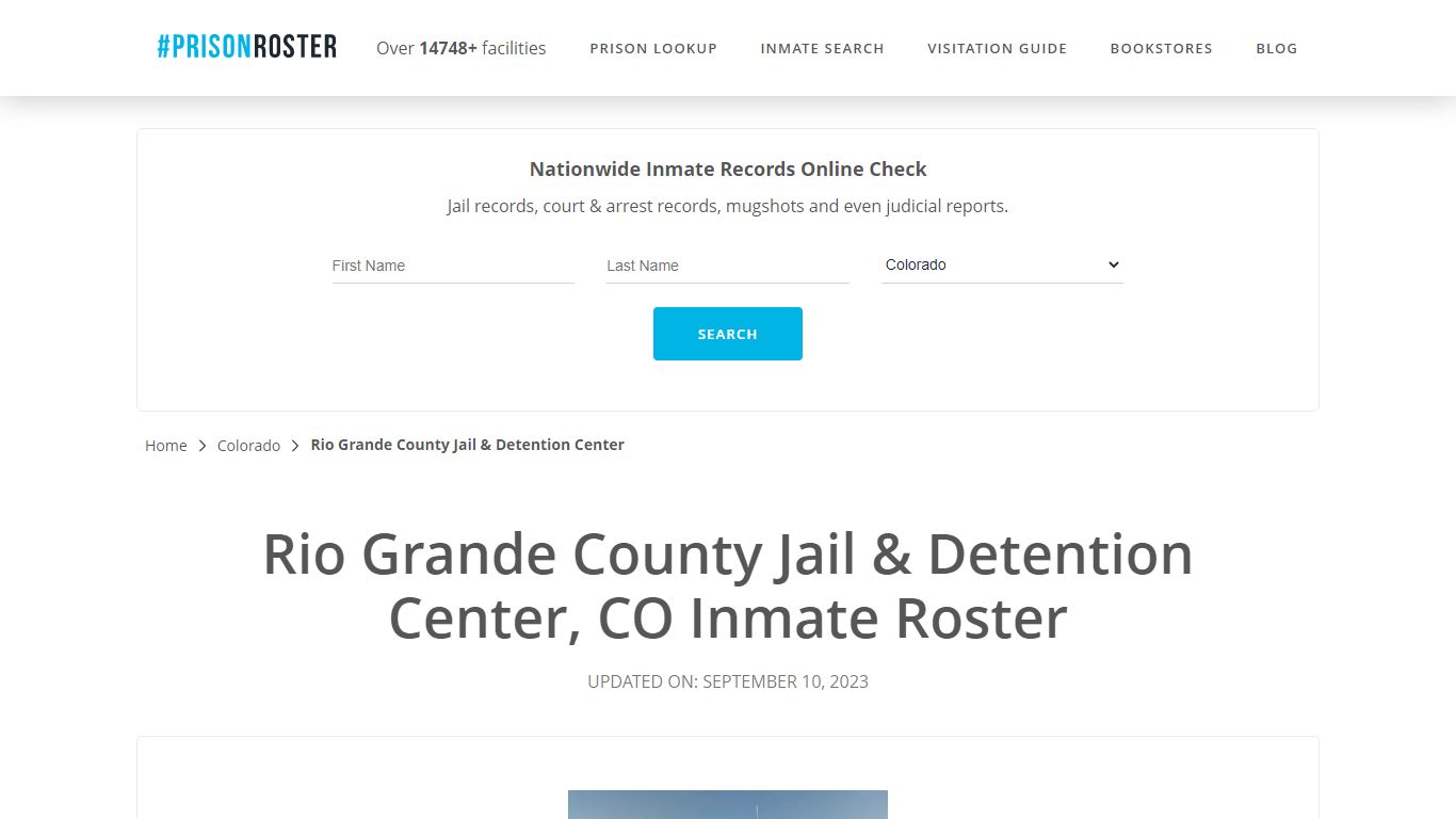 Rio Grande County Jail & Detention Center, CO Inmate Roster - Prisonroster