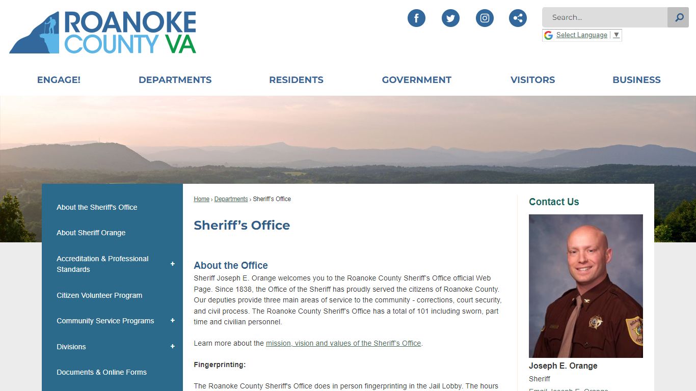 Sheriff’s Office | Roanoke County, VA - Official Website