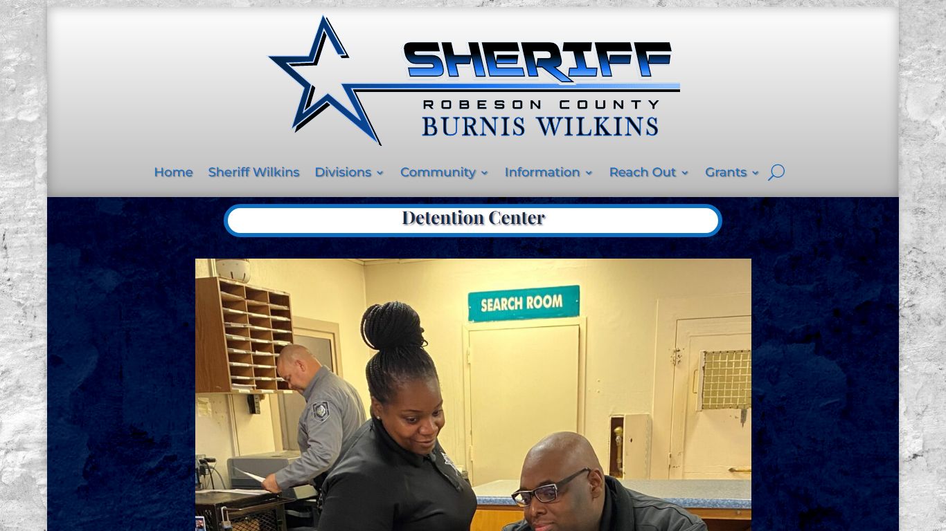Detention | Robeson County NC Sheriff's Office