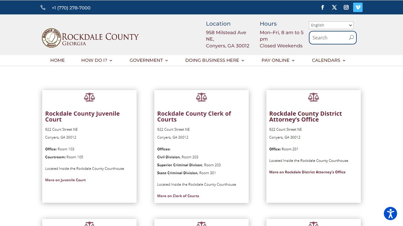 Court Services - Rockdale County - Georgia