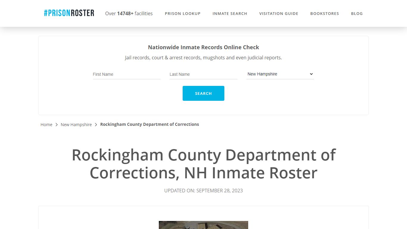 Rockingham County Department of Corrections, NH Inmate Roster