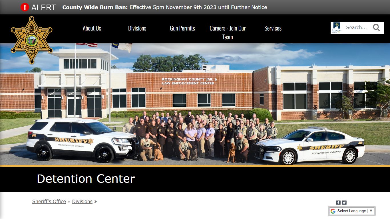 Detention Center - Rockingham County North Carolina