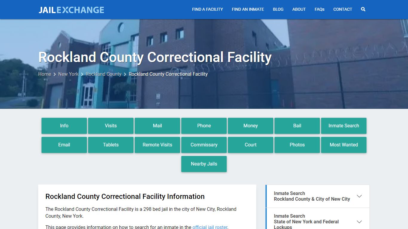 Rockland County Correctional Facility - Jail Exchange