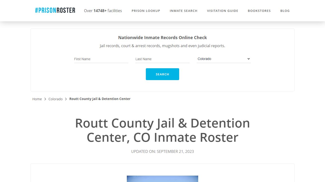 Routt County Jail & Detention Center, CO Inmate Roster - Prisonroster
