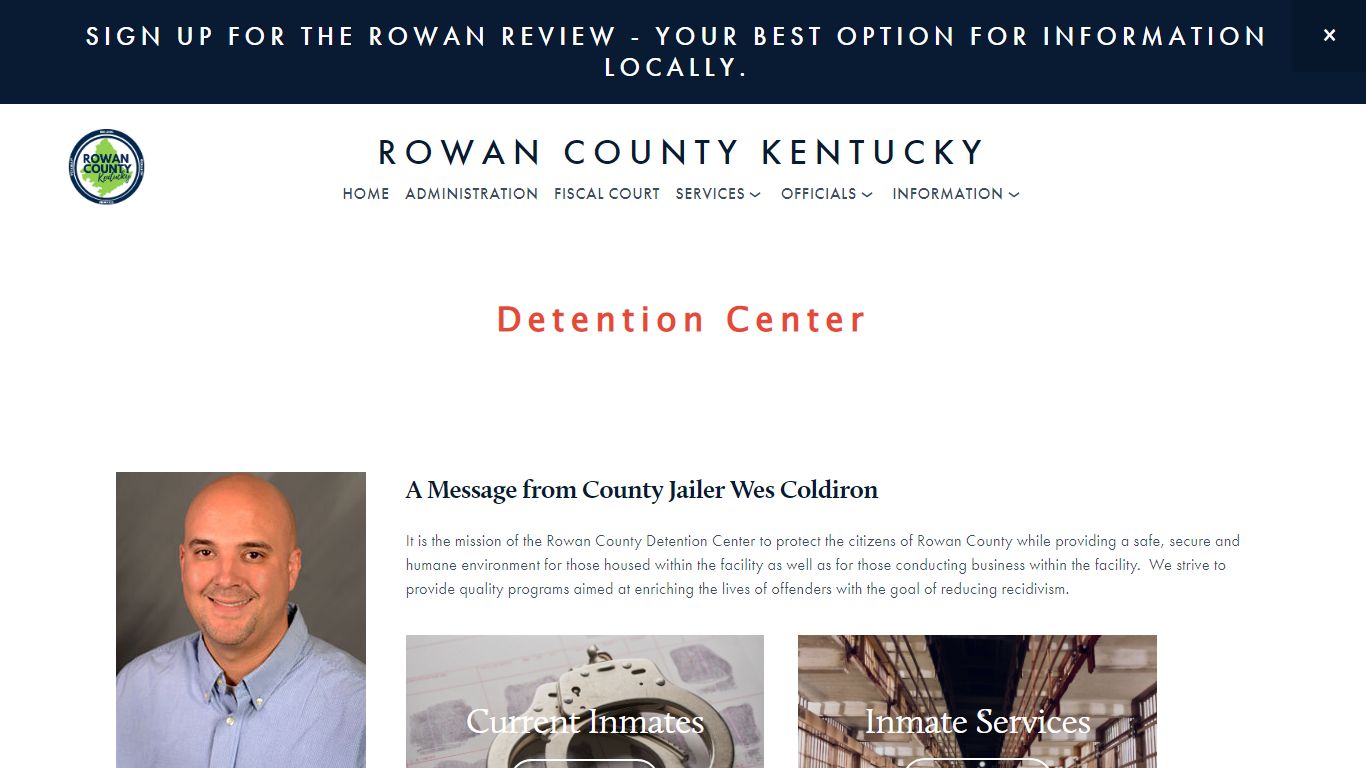 Rowan County Detention Center — Rowan County, Kentucky