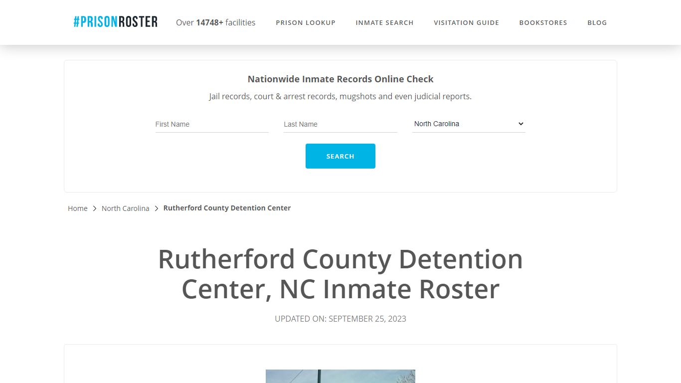Rutherford County Detention Center, NC Inmate Roster - Prisonroster